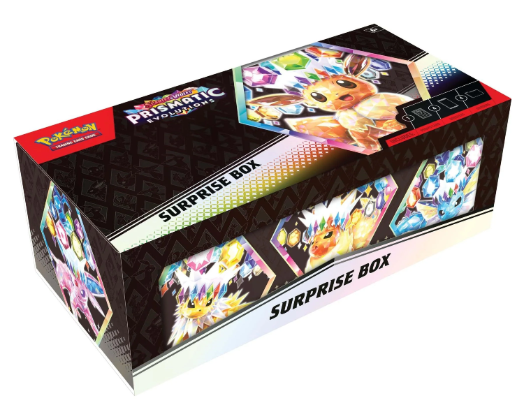 Prismatic Evolution Surprise box ( Åpnes live )