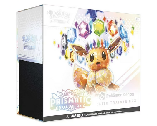 Pokemon Prismatic Evolutions Elite Trainer Box ( Åpnes live )